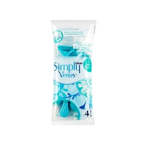 Gillette Simply Venus 2 Disposable 4 Razor For Women