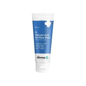 The Derma Co 1% Salicylic Acid Gel Face Wash for Acne Prone Skin 100ml