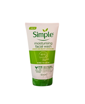 Simple Kind To Skin Moisturising Face Wash 150ml