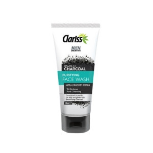 Clariss Men Face Wash Bamboo Charcoal 100ml