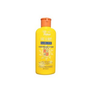 Lady Diana Sunblock SPF UV 40 Face & Body Lotion 200ml